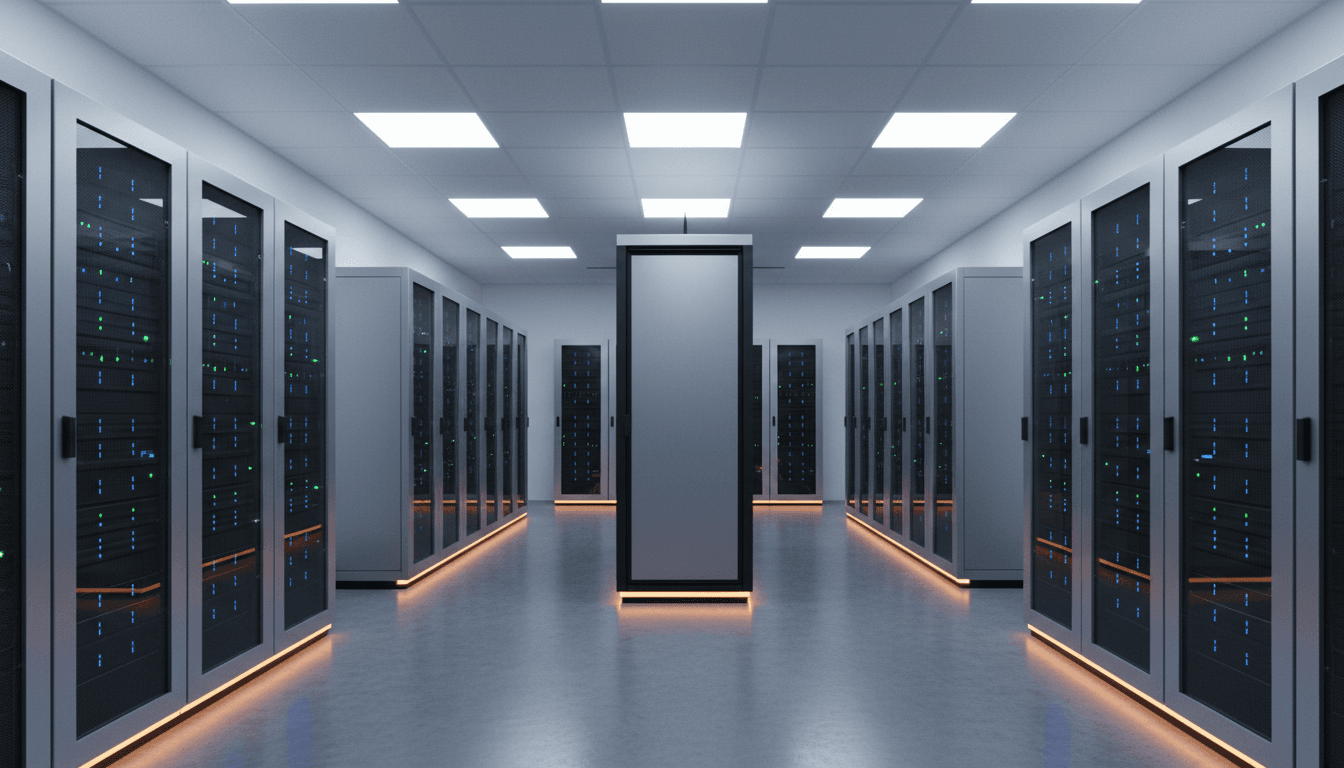 Organized server infrastructure in a modern data center